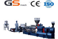Çin 200 - 355 kg / saat Dolgu Masterbatch Plastik Ekstruder Makinası Çift Vidalı şirket