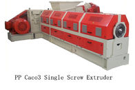 PP Caco3 Single Screw Extruder Making Machine Water Ring Pelletizing System