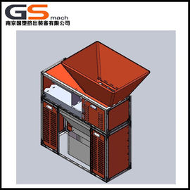 Çin Yumuşak Ambalaj Kemer / Plastik Torba Parçalayıcı Makine için Mini Plastik Şişe Parçalayıcı Makinesi Fabrika
