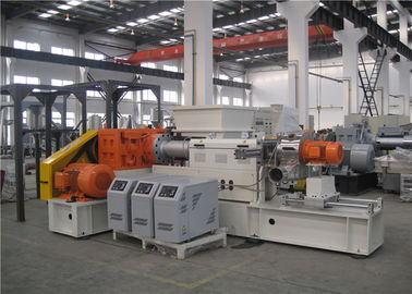 Çin Kalıp Sıcaklık Kontrol 220V / 380V ile Tek Vidalı Kauçuk Ekstruder Makinesi Fabrika