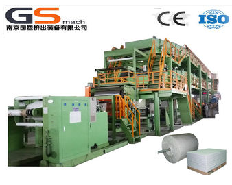 Çin Mobilya PP / PE Caco3 Taş Kağıt Yapma Makinesi Su / Elektrik Tasarrufu Fabrika