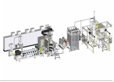 Endüstriyel Plastik Levha Ekstrüzyon Makine PVDF Floroplastik Tek Katmanlı Levha Ekstrüzyon Hattı